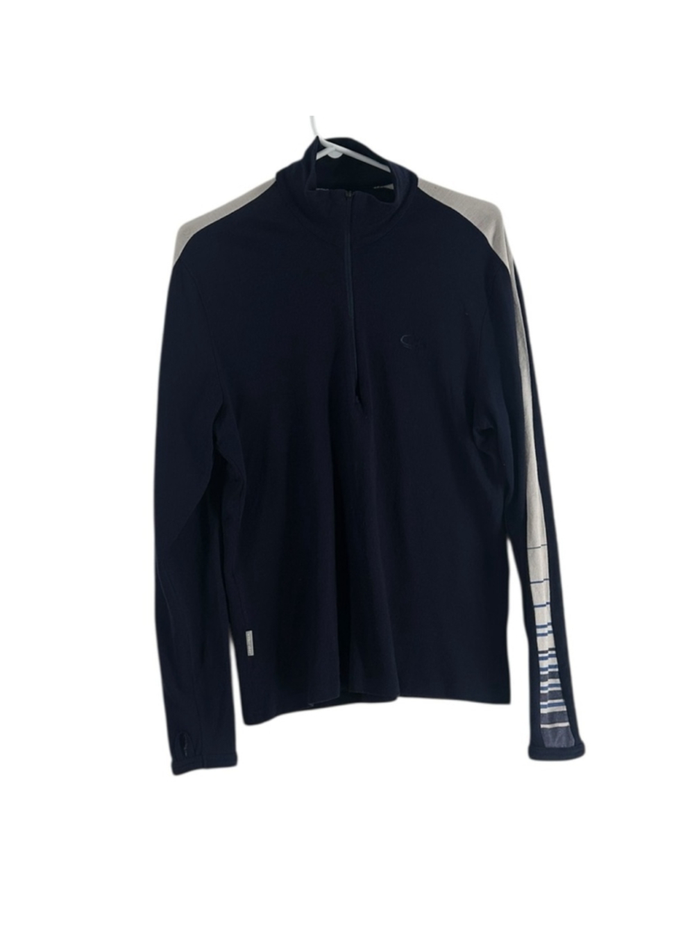 Icebreaker bodyfit 260 quarter zip shirt layering top 260 ski snowboard sz m